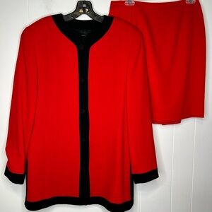 Ellen Tracy 2 piece skirt suit. Women’s size 12